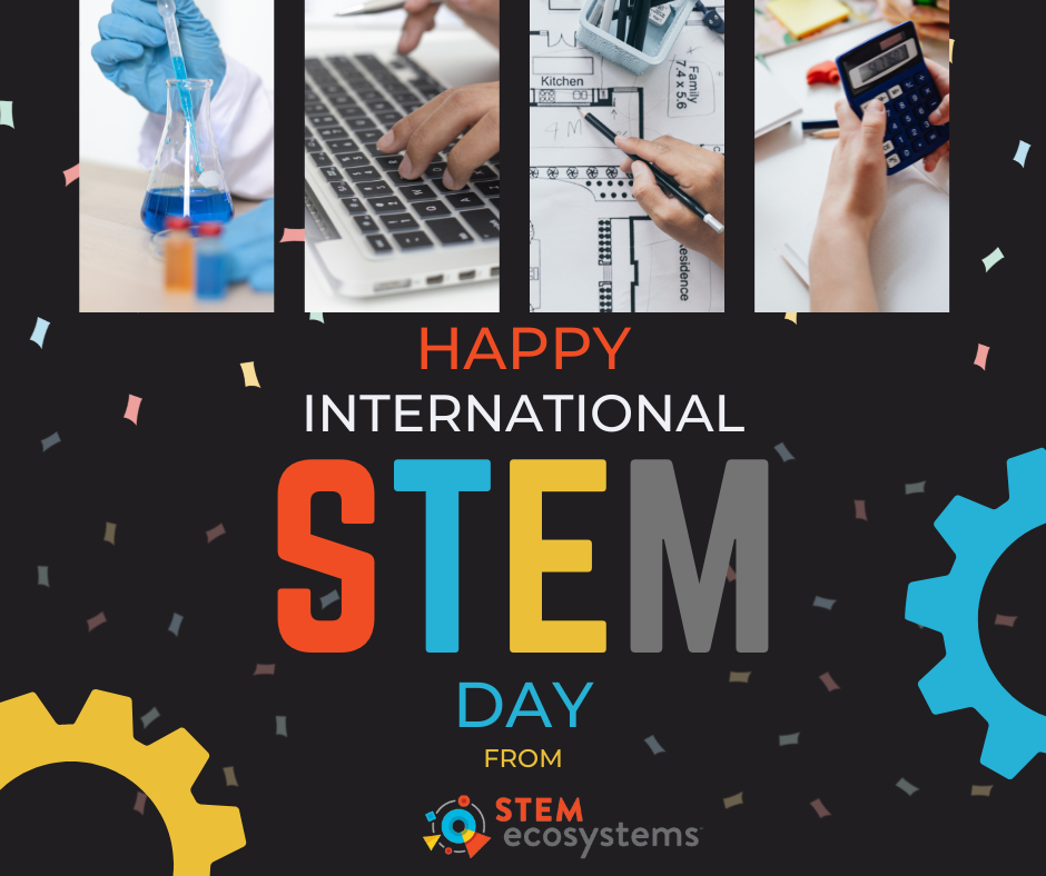 International STEM Day Festive Header