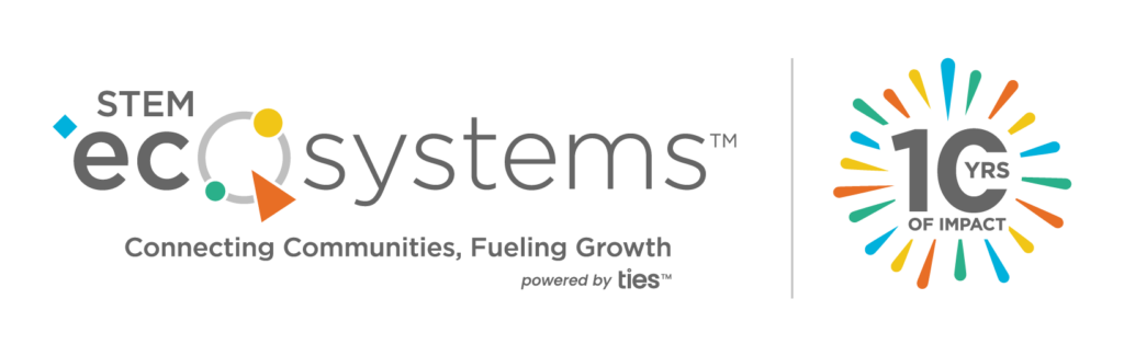 STEM Ecosystems Anniversary Logo